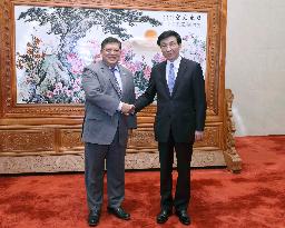 CHINA-BEIJING-WANG HUNING-MALAYSIAN DEWAN RAKYAT SPEAKER-MEETING (CN)