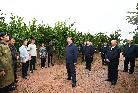 CHINA-SHANDONG-ZAOZHUANG-XI JINPING-INSPECTION(CN)