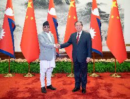 CHINA-BEIJING-LI QIANG-NEPAL-PM-TALKS (CN)