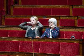 Discussion of the full employment bill at the National Assembly - Paris