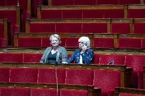 Discussion of the full employment bill at the National Assembly - Paris