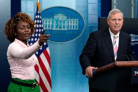White House press briefing - Washington