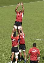 Rugby World Cup: Japan team's training