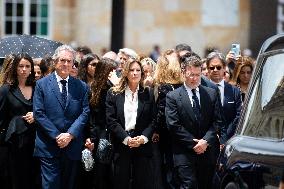 Funeral And Tribute To The Artist Fernando Botero