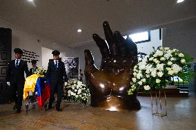 Honors to Late Artist Fernando Botero at His Museum in Bogota