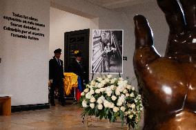 Honors to Late Artist Fernando Botero at His Museum in Bogota