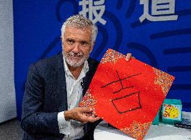 (SP)CHINA-HANGZHOU-ASIAN GAMES-IOC VICE PRESIDENT-INTERVIEW (CN)