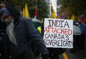 Sikhs Stage Protests Against Indian Government Over Murder - Canada