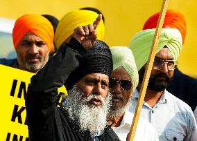 Sikhs Stage Protests Against Indian Government Over Murder - Canada