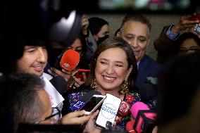 Presidential Candidate Xochitl Galvez Campaigns - Mexico