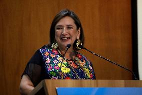 Presidential Candidate Xochitl Galvez Campaigns - Mexico