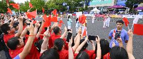 Asian Games torch relay