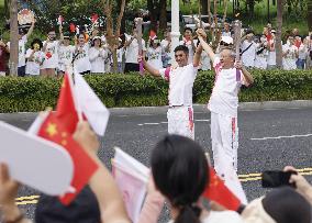 Asian Games torch relay