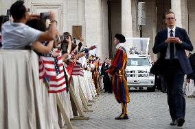 Pope Francis General Weekly Audience