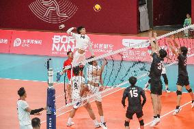 The 19th Asian Games Volleyball Match Japan VS Indonesia