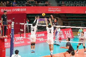 The 19th Asian Games Volleyball Match Japan VS Indonesia