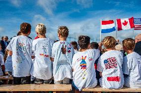 The 79th Commemoration Of The Waal River Crossing Held In Nijmegen.