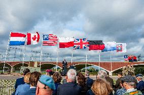 The 79th Commemoration Of The Waal River Crossing Held In Nijmegen.
