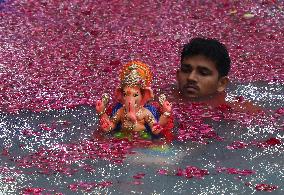 Ganesh Idol Immersion In Mumbai