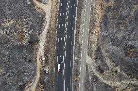 GREECE WILDFIRES AFTERMATH