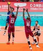 Qatar v Thailand - 19th Asian Games Volleyball Match