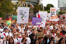 Hospital Workers Go On Strike Against Federal Policy In Duesseldorf