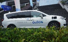 Driverless Auto Intelligent Connected Car During Asian Games in Hangzhou