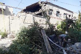 Aftermath of Russian attack in Odesa on September 25