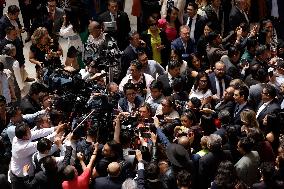 Xochitl Galvez, Presidential Candidate, Meets With Legislators From The Broad Front For Mexico