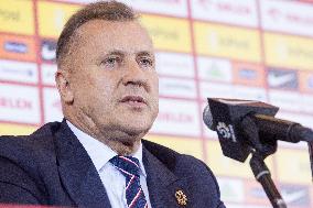 Michal Probierz Presented As New Head Coach of Polish Football Team