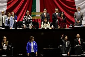 Rogelio Ramirez De La O, Secretary Of The Treasury Of Mexico Appears Before Legislators
