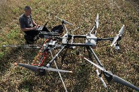 Humanitarian Demining In Zhytomyr Region Of Ukraine.
