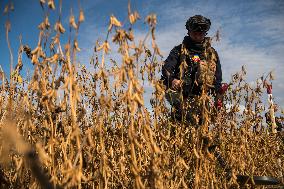 Humanitarian Demining In Zhytomyr Region Of Ukraine.