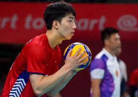 Qatar v Hong Kong - The 19th Asian Games Volleyball Match