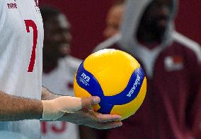 Qatar v Hong Kong - The 19th Asian Games Volleyball Match