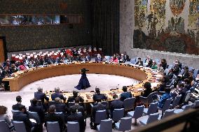 UN Emergency Meeting On Military Conflict In Nagorno-Karabakh.