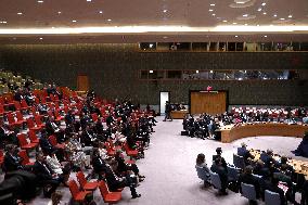 UN Emergency Meeting On Military Conflict In Nagorno-Karabakh.