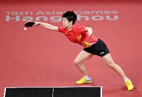 (SP)CHINA-HANGZHOU-ASIAN GAMES-TABLE TENNIS (CN)