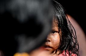 Indigenous People Celebrate The Positive Outcome Of The 'Temporal Milestone' Trial In Front Of The Supreme Court In Brasilia