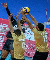 Bahrain v Qatar- The 19th Asian Games Volleyball Match