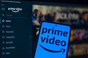 Prime Video - Amazon - Photo  Illustration