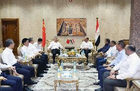 EGYPT-CHINA-LI XI-ASWAN GOVERNOR-MEETING