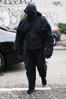 Kanye West Celebrity Sightings In Milan