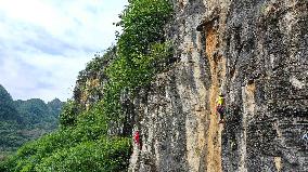 Climbing Challenge in Qianxinan