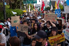 March To Commemorate World Climate Action Day In Seoul