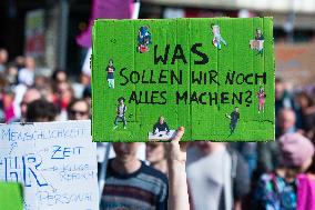 Nationwide Education Protest In Cologne