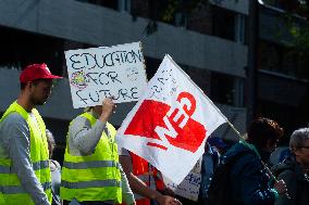 Nationwide Education Protest In Cologne