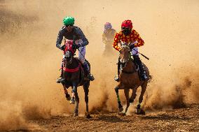 Traditional Horse Race In Tanjungsari West Java