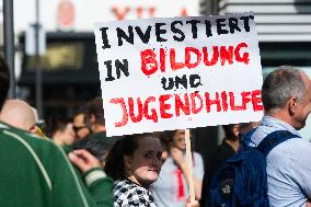 Nationwide Education Protest In Cologne