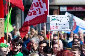 Nationwide Education Protest In Cologne